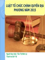 Luat to chuc chinh quyen dia phuong