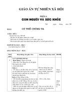 Giáo án tự nhiên và xã hội lớp 1cả năm (2) 