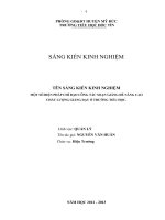 skkn một số biện pháp nâng cao chất lượng soạn, giảng ở trường tiểu học 