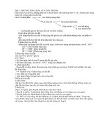 đề cương học kì 1 công nghệ 10