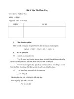 Vận tốc phản ứng trong hóa học