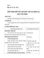 Giáo án thủ công lớp 1cả năm (2) 