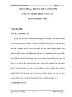 SKKN sáng kiến kinh nghiệm NHỮNG SAI lầm THƯỜNG gặp của học SINH ở một số bài học TRONG TOÁN 6 và BIỆN PHÁP KHẮC PHỤC 