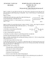 DE THI HK I VAT LY 9 (2016 2017) SGD BAC GIANG