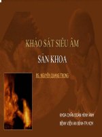 KHẢO SÁT SIÊU ÂM SẢN KHOA, BỆNH VIỆN AN BÌNH TP HCM