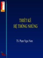 thiết kế  hệ thống nhúng