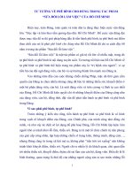 TÀI LIỆU THAM KHẢO    tư TƯỞNG về PHÊ BÌNH CHO ĐÚNG TRONG tác PHẨM sửa đổi lối làm VIỆC của CHỦ TỊCH hồ CHÍ MINH