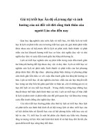 TIỂU LUẬN   GIÁ TRỊ của TRIẾT học ấn độ cổ TRUNG đại và ẢNH HƯỞNG của nó đối với đời SỐNG TINH THẦN của NGƯỜI lào CHO đến NAY