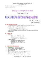 Giáo án mầm non chủ đề noel của bé 
