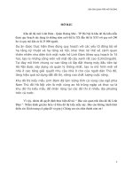 Bản báo cáo quan trắc môi trường KĐT Linh Đàm_Hà Nội