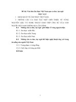 Văn hóa ẩm thực việt nam qua ca dao, tục ngữ