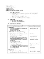 Giáo án mầm non đề tài vẽ người thân 