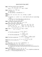 Chuyên đề đa thức MTCT