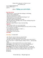 Giáo án mầm non đề tài những con vật bé thích 