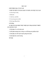 Ẩm thực với sự phát triển du lịch Hà Nam