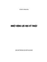 Nhiệt động lực học kỹ thuật