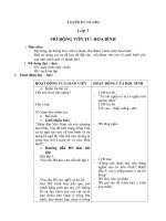 Mở rộng vốn từ: Hòa Bình