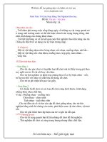 Giáo án mầm non vật nổi và vật chìm 