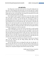 Đồ án công nghệ chế biến khi