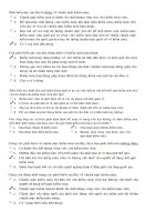 Câu hỏi trắc nghiệm môn tự chọn kiểm toán có đáp án 