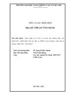 Giải pháp xử lý lún và trượt nền đường đầu cầu km6+255  km6+280  dự án đầu tư XDCT tuyến đường vành đai II (đoạn nhật tân   cầu giấy 