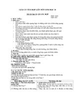 giáo án tích hợp liên môn sinh học 10 