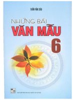 Những bài văn mẫu 6 phần 1 
