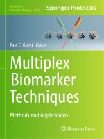 Methods in molecular biology vol 1546 multiplex biomarker techniques methods and applications