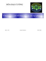 Bài giảng hóa học  liên kết hóa học và cấu tạo phân tử   tài liệu, ebook, giáo trình, hướng dẫn