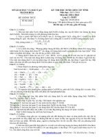 Đề HSG Tỉnh Thanh Hóa 2014 THPT – THCS – Bổ Túc