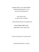 TIỂU LUẬN QTCL 1 2