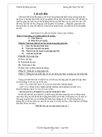 Đồ án thiết kế các chi tiết máy cho hộp giảm tốc phân đôi cấp chậm   luận văn, đồ án, luan van, do an