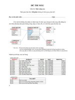 SQL nang cao de thi mau cua dai hoc da nang