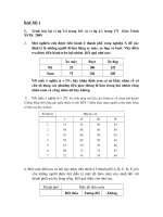 BÀI TẬP LỚN XÁC SUẤT THỐNG KẾ