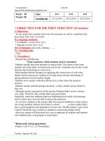 Giáo án môn tiếng anh 6 HK2 cực hay