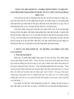 TOÀN cầu hóa KINH tế   cơ hội, THÁCH THỨC và một số GIẢI PHÁP hội NHẬP KINH tế QUỐC tế của VIỆT NAM HIỆN NAY