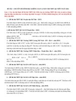 Bài tập hình học không gian kèm lời giải chi tiết 