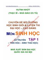 Bồi dương hsg va ltdh mon sinh tap 1