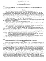 Ôn thi, bổ sung, chuyển đổi thạc sỹ: Môn tâm lý học