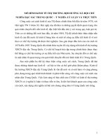 MÔ HÌNH KINH tế THỊ TRƯỜNG ĐỊNH HƯỚNG xã hội CHỦ NGHĨA đặc sắc TRUNG QUỐC   ý NGHĨA lý LUẬN và THỰC TIỄN