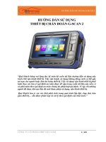 Hướng dẫn sử dụng thiết bị chẩn đoán g scan 2
