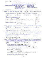 ÔN THI VẬT LÝ THPT QUỐC GIA CỦA CÁC THẦY CÔ TỔ CHUYÊN LÝ CÁC TRƯỜNG THPT CHUYÊN