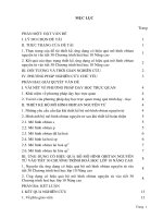 SKKN sáng kiến kinh ngiệm thiết kế, ứng dụng có hiệu quả mô hình OBITAN nguyên tử vào tiết 30 chương trình hóa học lớp 10 nâng cao 