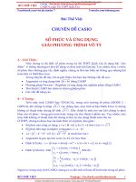 CASIO chuyen de so phuc   bui the viet 