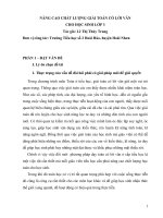 SKKN sáng kiến kinh nghiệm nâng cao chất lượng giải toán có lời văn cho học sinh lớp 3 