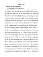 SKKN sáng kiến kinh nghiệm một số biện pháp để dạy nghĩa của từ và các lớp từ có quan hệ về nghĩa cho học sinh lớp 5 