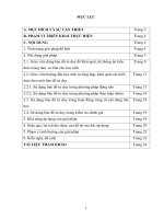 Nâng cao hiệu quả giờ ôn tập THPT quốc gia môn địa lí ở trường PTDTNT THPT mường nhé bằng bản đồ tư duy 