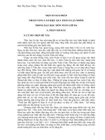 SKKN sáng kiến kinh nghiệm một số giải pháp nhằm nâng cao hiệu quả thảo luận nhóm trong dạy học môn toán lớp 3   bùi thị giao thủy 