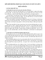 Sáng kiến kinh nghiệm đổi mới phương pháp dạy giải toán có lời văn lớp 2