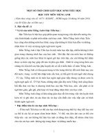 SKKN sáng kiến kinh nghiệm một số trò chơi giúp học sinh tiểu học học tốt môn tiếng anh 